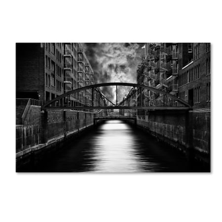 Stefan Eisele 'The Other Side Of Hamburg' Canvas Art,30x47